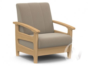 Кресло для отдыха Омега (бук лак/CATANIA LATTE) в Станционно-Ояшинском - stancionno-oyashinskij.mebel54.com | фото