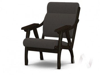 Кресло Вега-10 (венге лак/ULTRA GRAFIT) в Станционно-Ояшинском - stancionno-oyashinskij.mebel54.com | фото